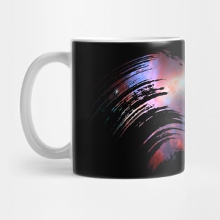 Large paint brush stroke galaxy whoosh Mug